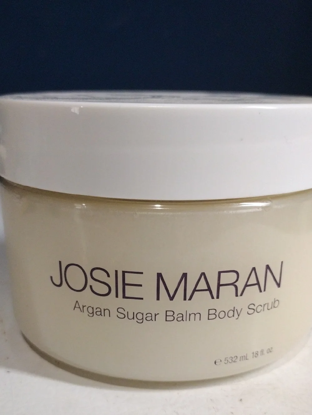 JOSIE MARAN Cream Argan Sugar Balm Body Scrub